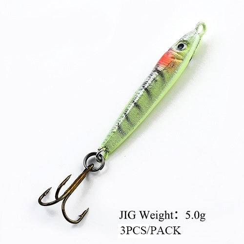 FTK Ice Fishing Mini Jig 5G / 3pc