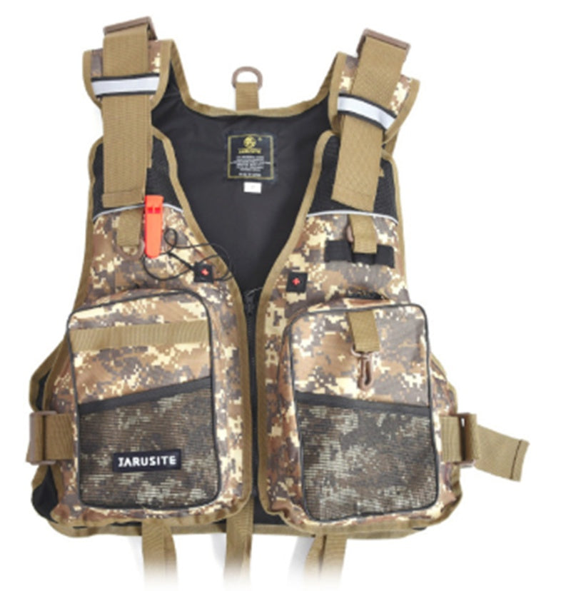 Premium Life Jacket / Fishing Vest Combo