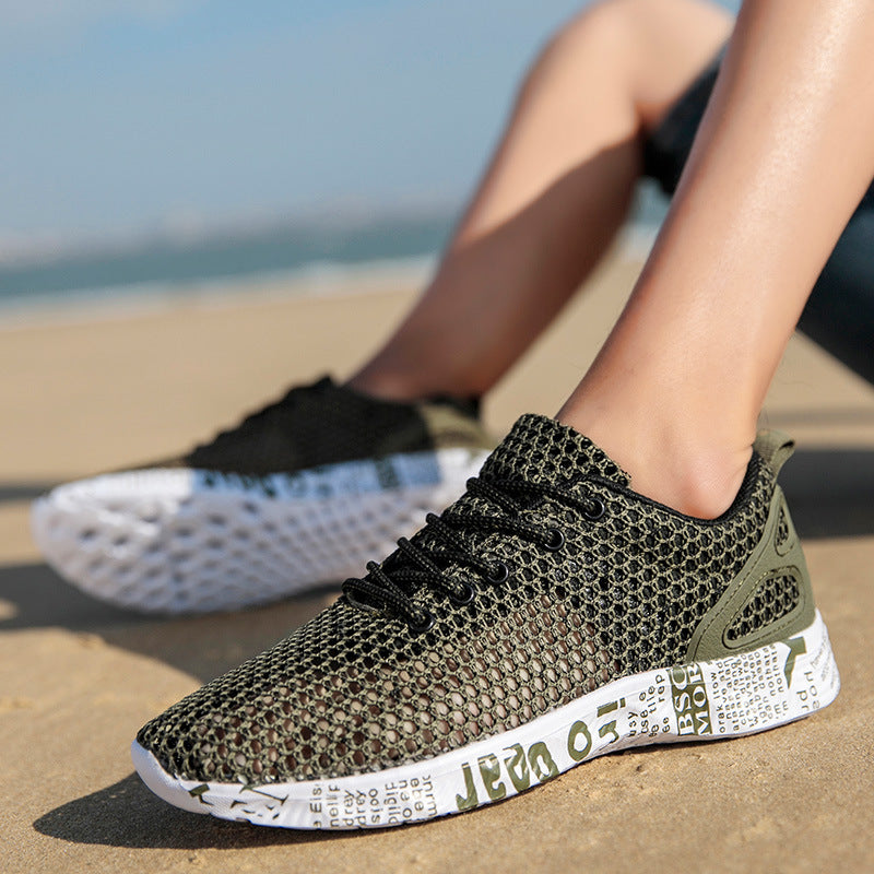 Breathable Hollow-Lace Men's Sneaker