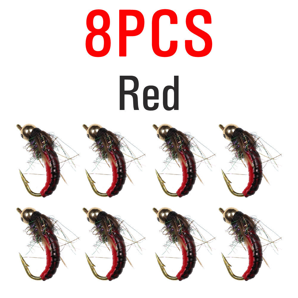 Ice Silk Copper Head Nymph Fly