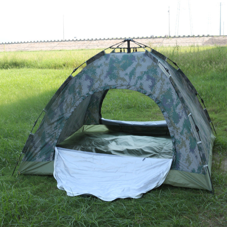 3-4 Person Camo Tent