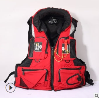 Sea Fishing Life Jacket - Large Buoyancy