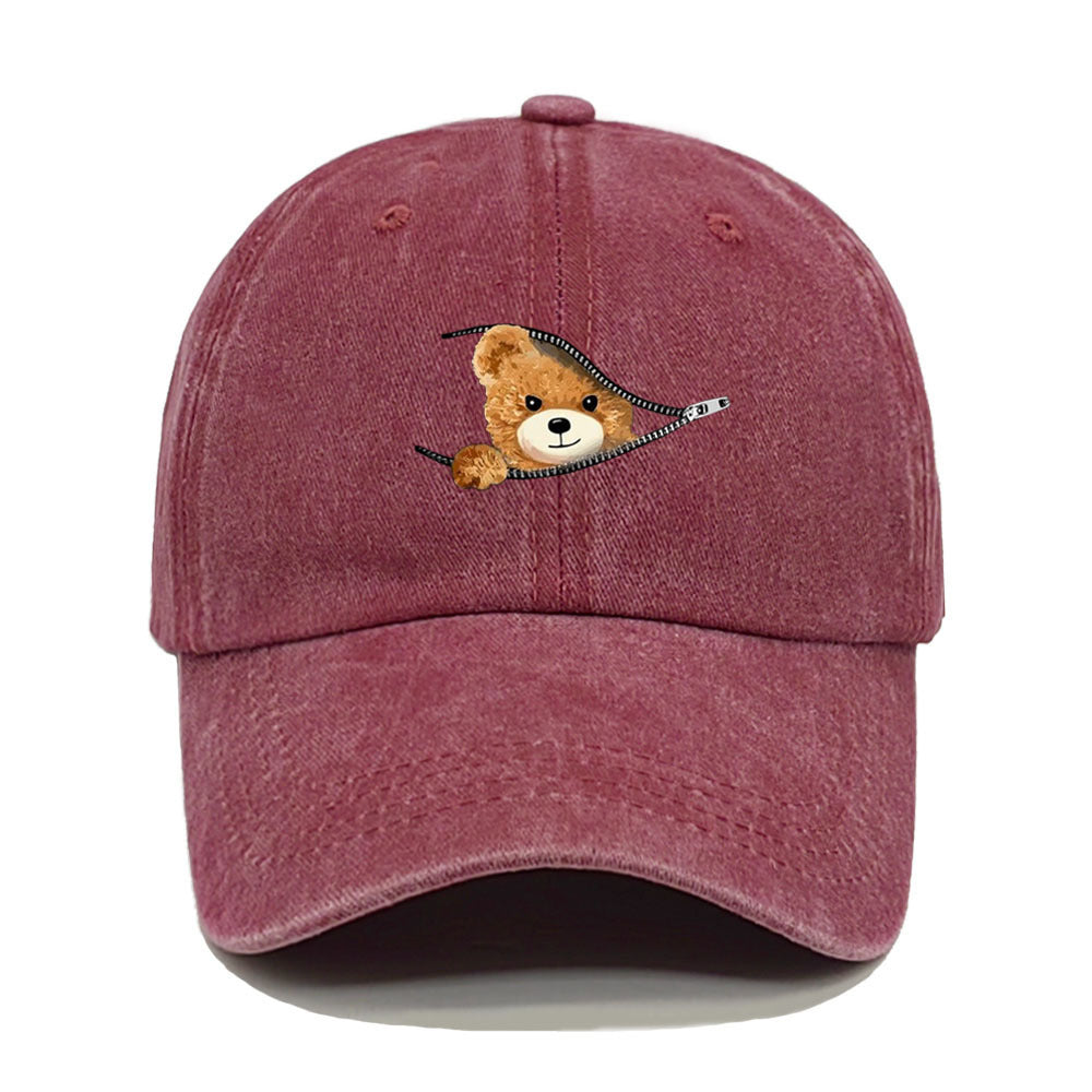 Cotton Retro Washed Fishing Hat