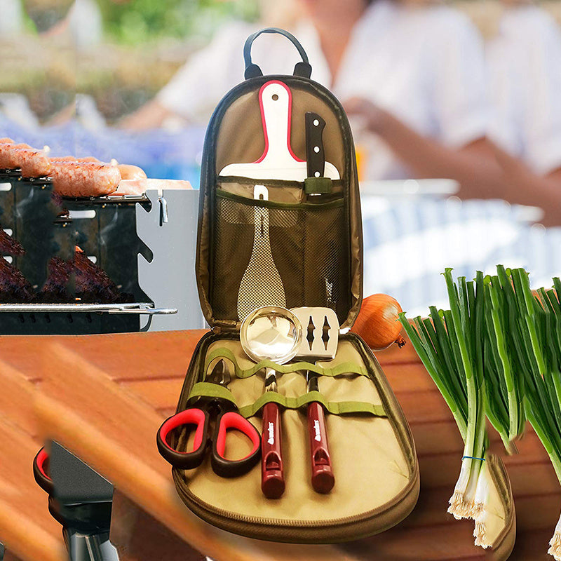 8pcs Camp Utensil Set