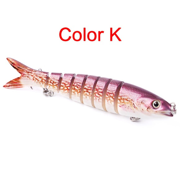 Artificial Multi Jointed Hard Bait - Pike/Bass