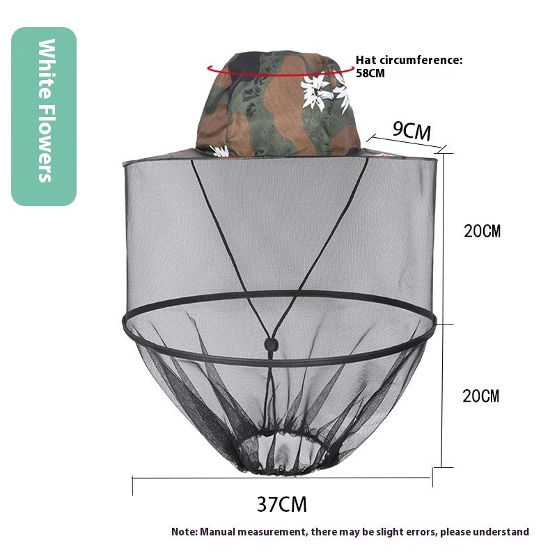 Anti Mosquito Bucket Hat Quick-dry