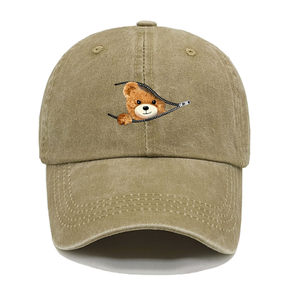 Cotton Retro Washed Fishing Hat