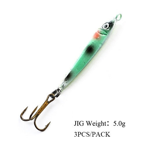 FTK Ice Fishing Mini Jig 5G / 3pc