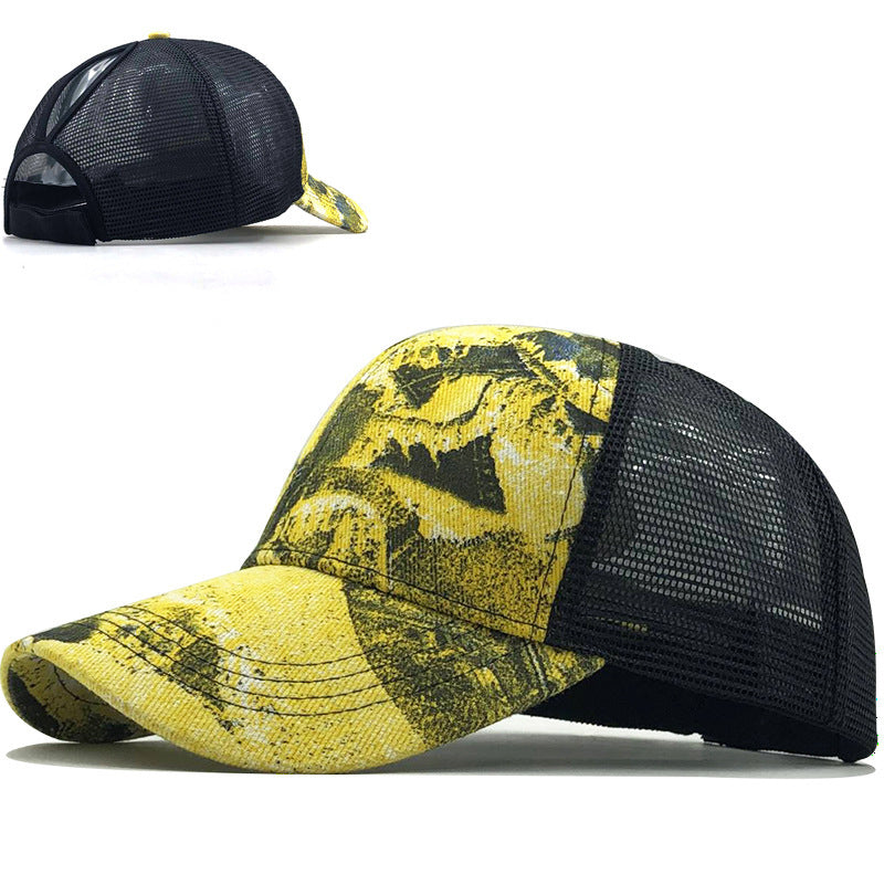 Camouflage Baseball Hat Duck Tongue