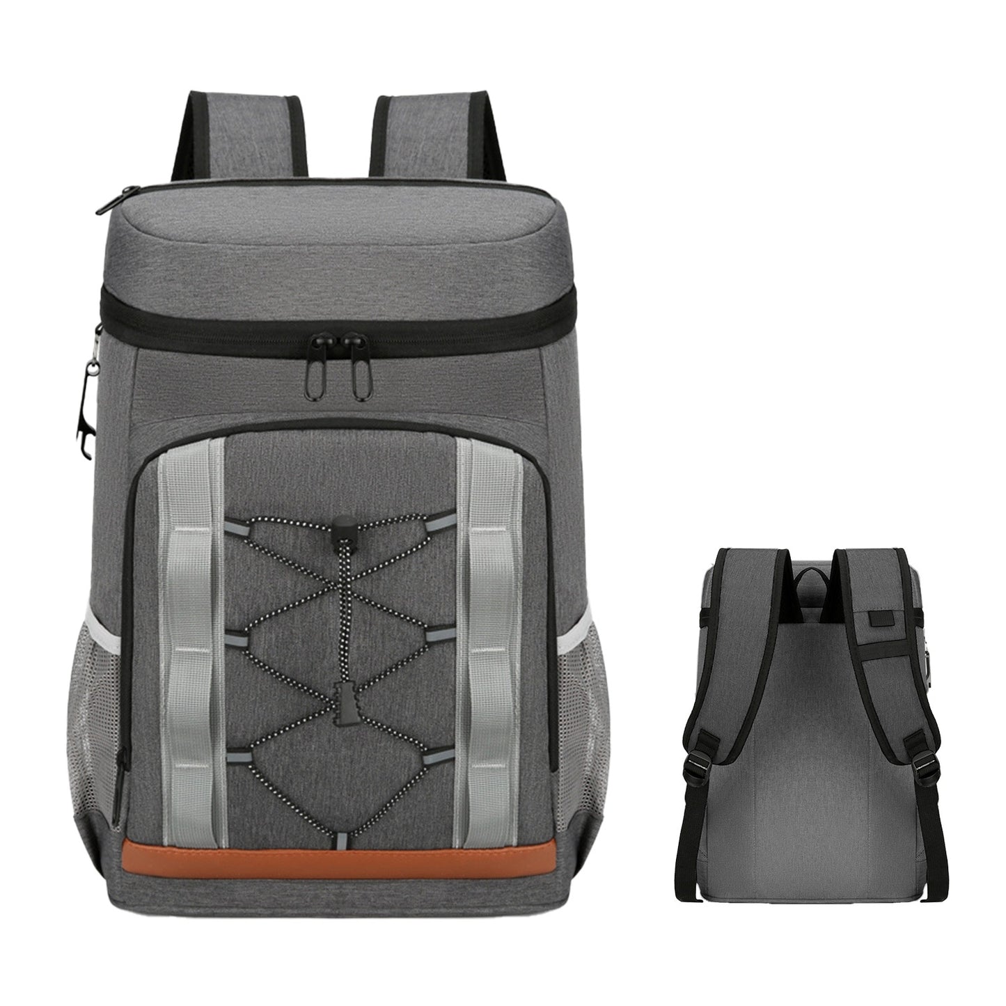 1Pc Cooler Backpack-36 Can Leakproof & Insulated
