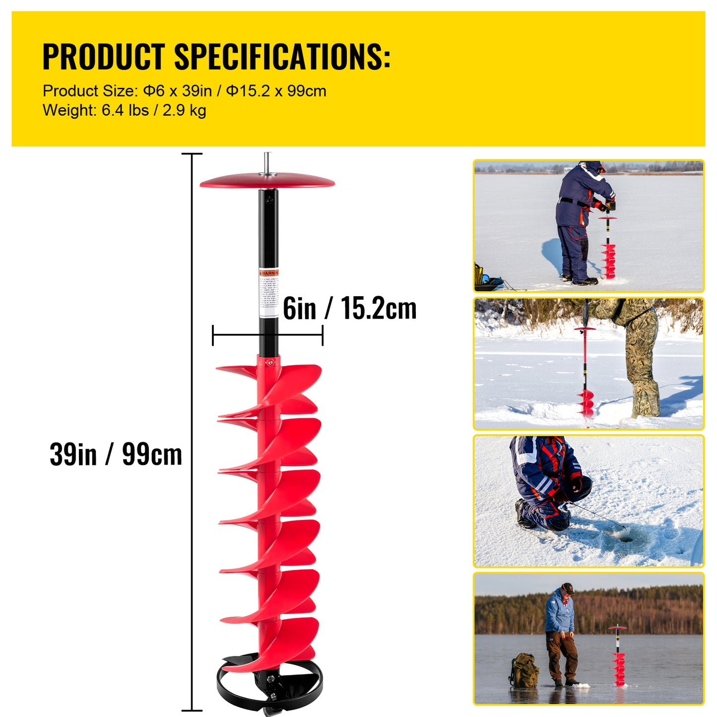 VEVOR Ice Auger
