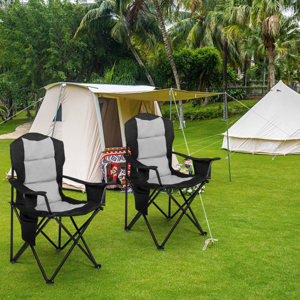 Camping/Fishing Folding Chair w/ Cooler Bag