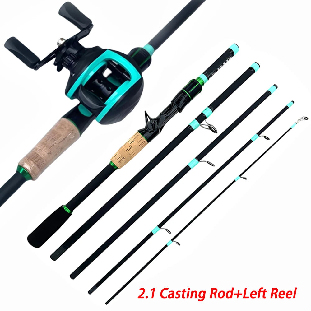 Ali Bait-Cast Combo 5-section