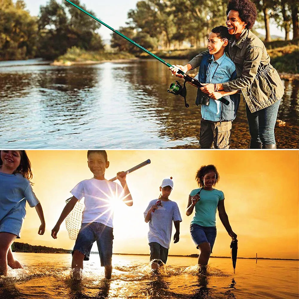 Telescopic Fishing Rod Combo - 6’-7’
