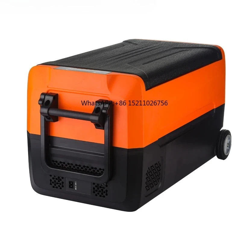 12V 35L 45L 55L ABS Mini RV Freezer Cooler 24V Ice Maker Compressor Dual-Zone for Car Truck Boat Camping