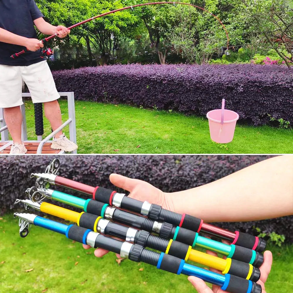Telescopic Fishing Rod Combo - 6’-7’