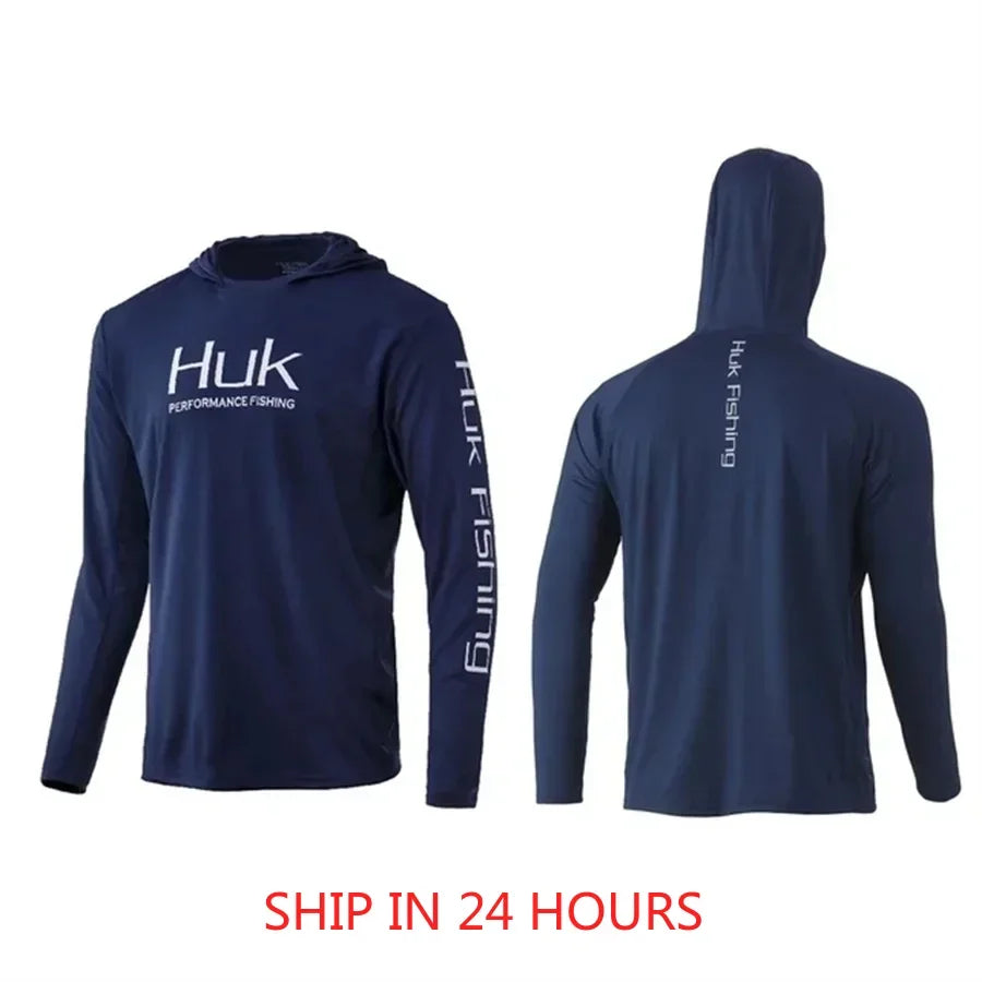 Huk UPF50 Lightweight Fishing Hoodie