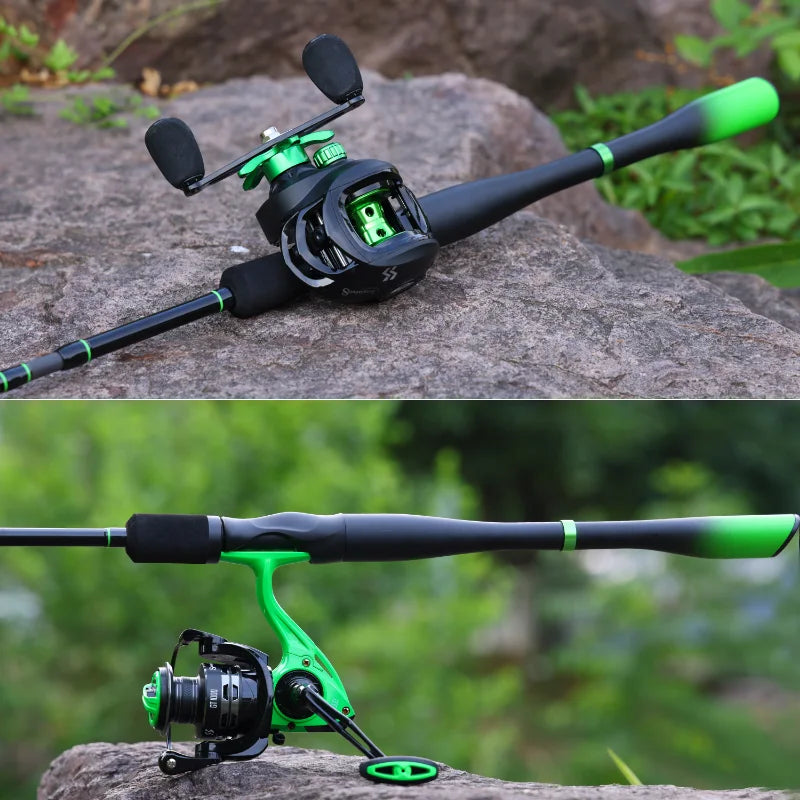 Sougayilang 6’ 7’ 8’ Carbon Fiber Spinning/Casting Rod