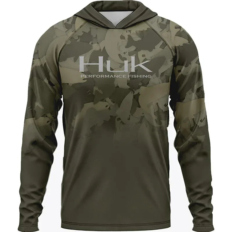 Huk UPF 50+ Men’s Long Sleeve Fishiing Jersey