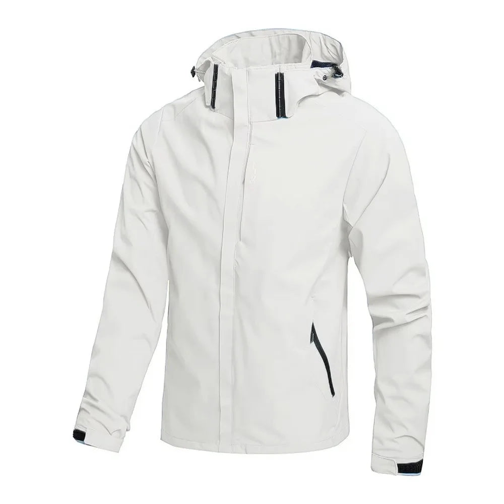 Unisex Waterproof Rain Jacket | Hiking Camping Fishing