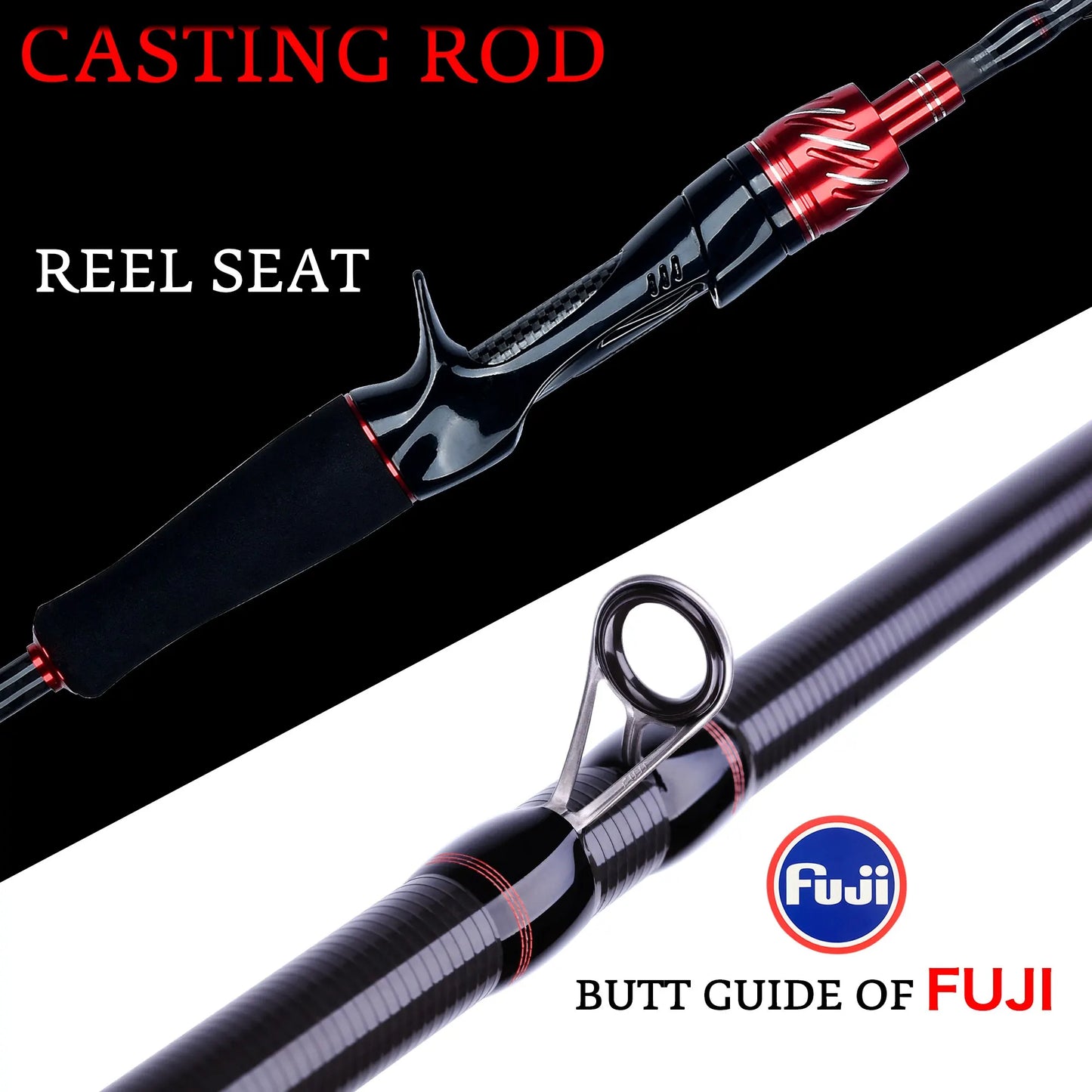 BIUTIFU Traveller Spinning/Casting Rod