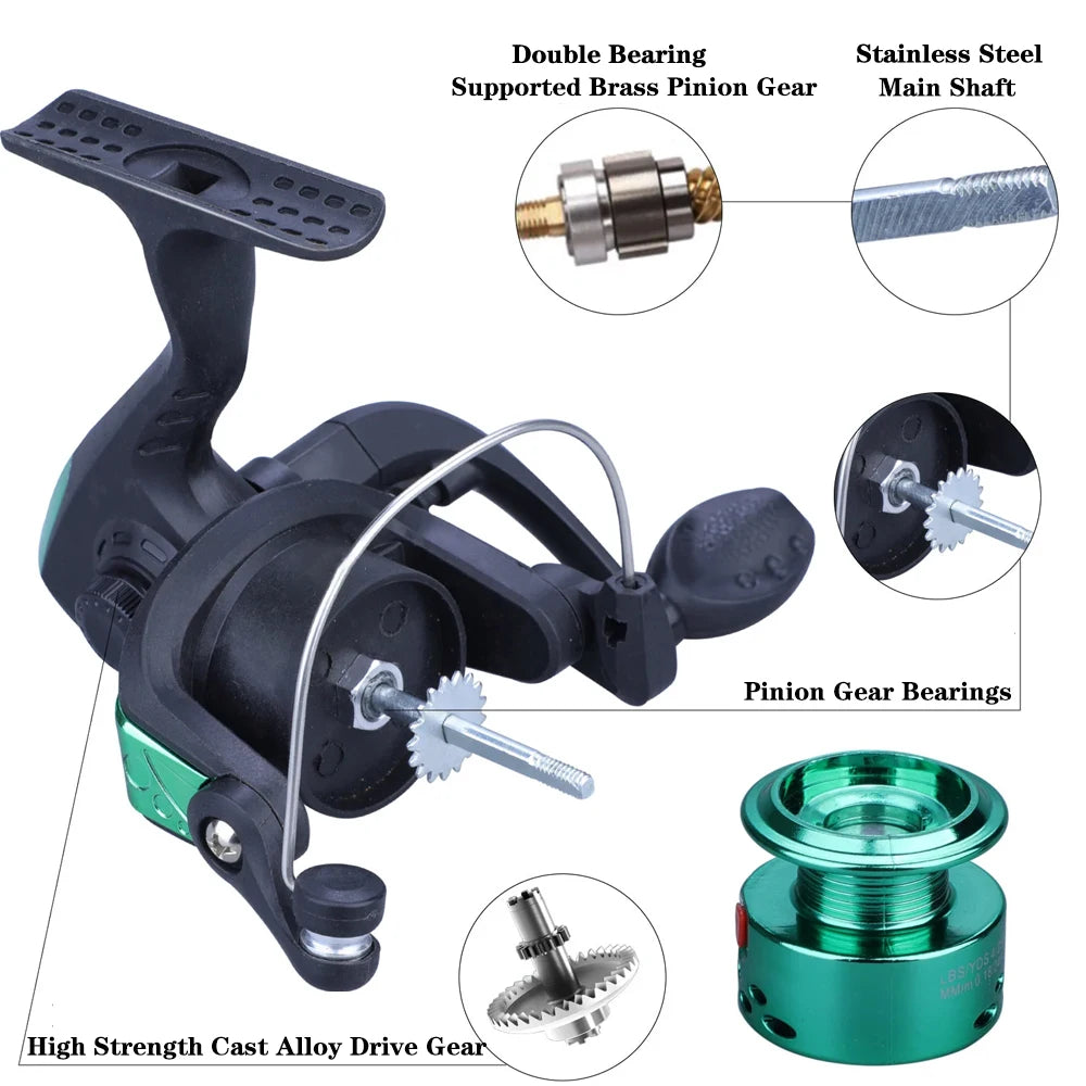 Telescopic Fishing Rod Combo - 6’-7’