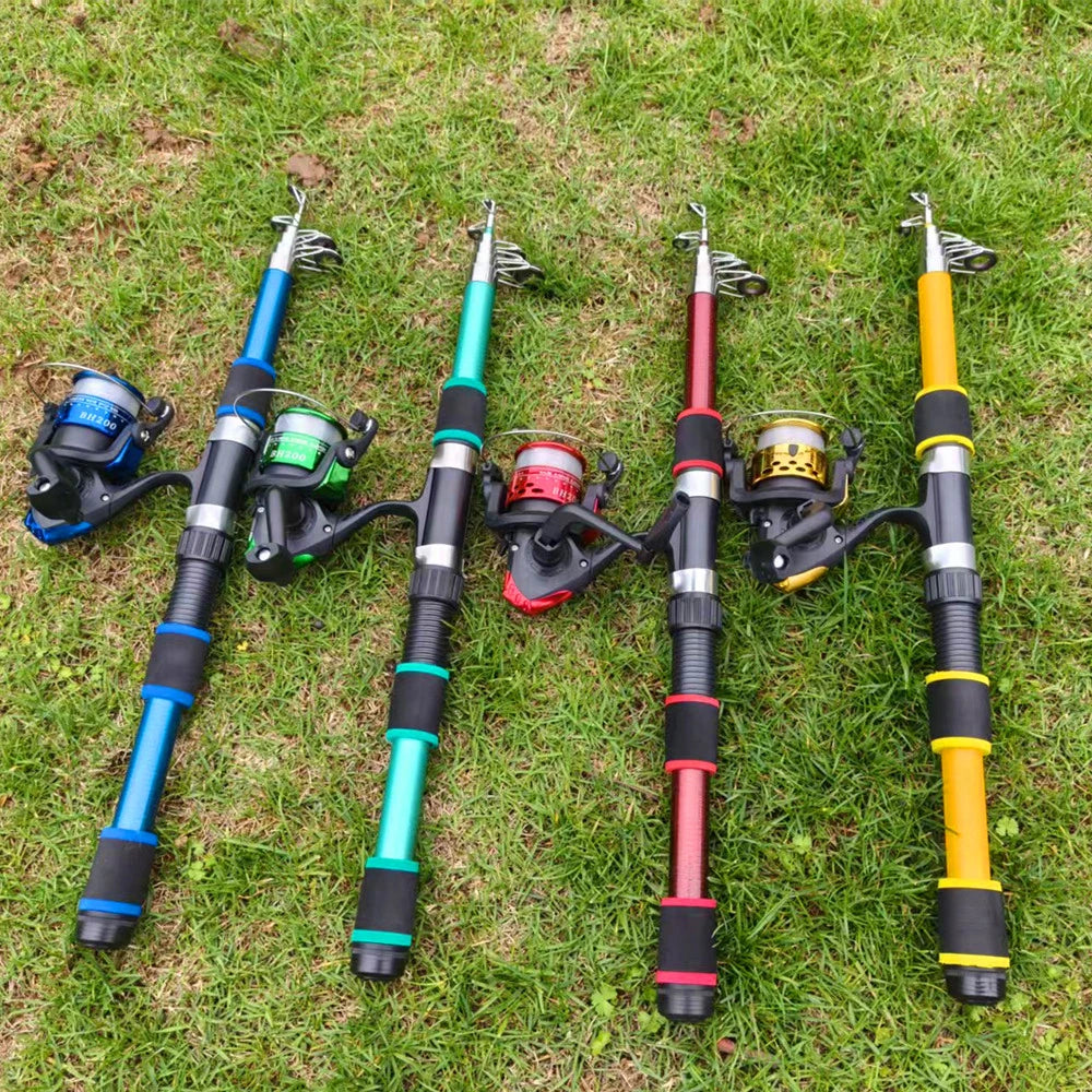 Telescopic Fishing Rod Combo - 6’-7’