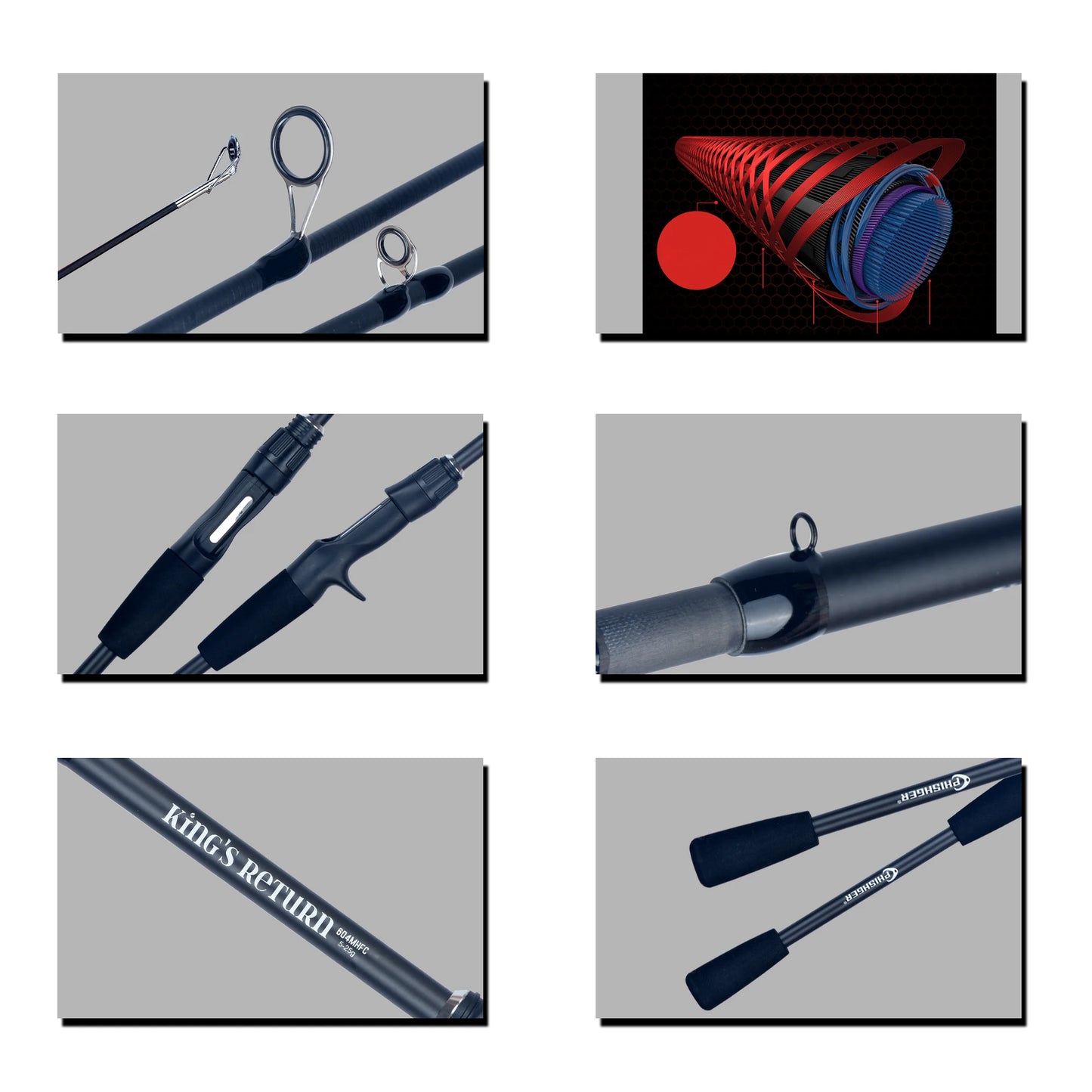 PHISHGER Spinning/Casting Rod