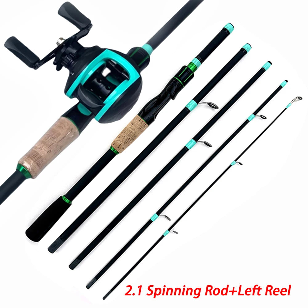Ali Bait-Cast Combo 5-section