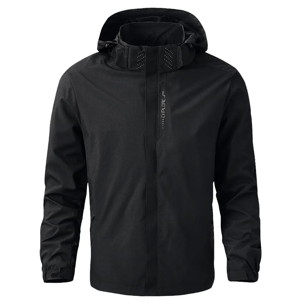 Unisex Waterproof Rain Jacket | Hiking Camping Fishing