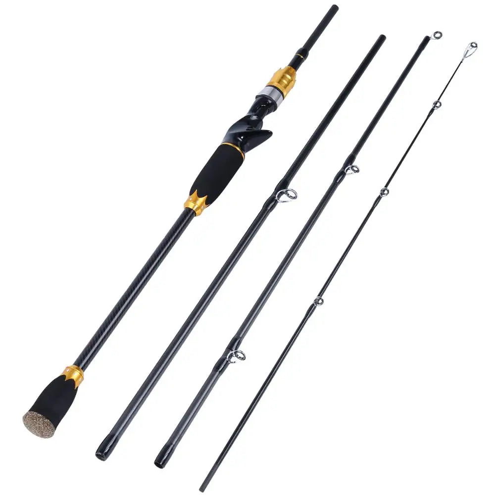 Sougayilang 4-section Bait-Cast Combo