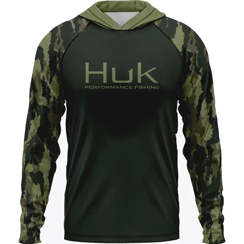 Huk UPF 50+ Men’s Long Sleeve Fishiing Jersey