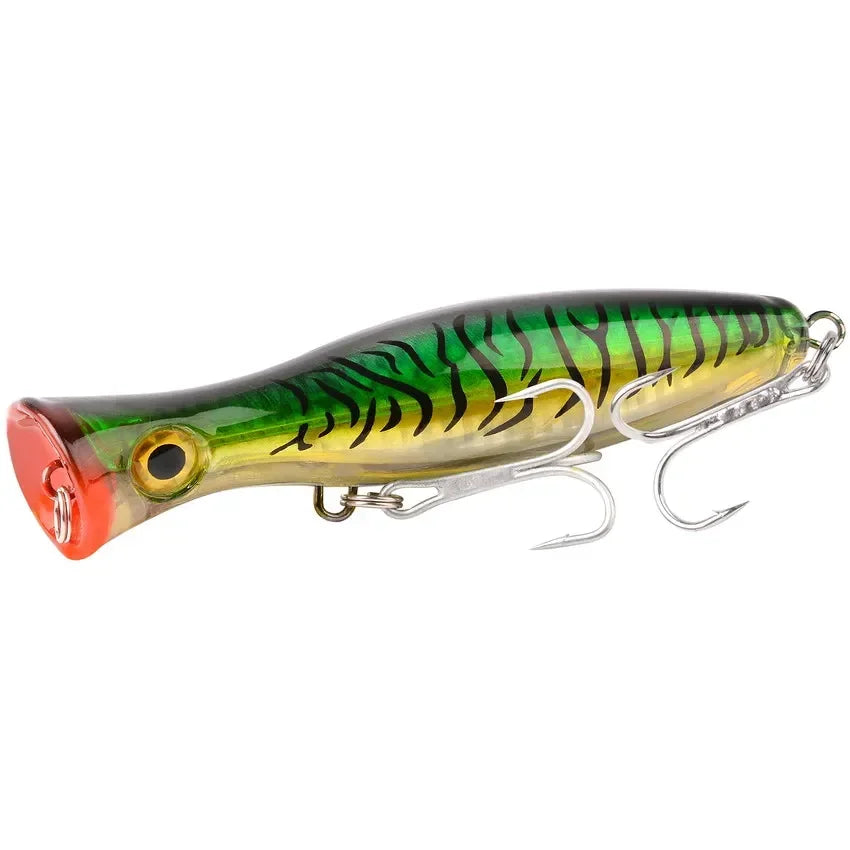 1pcs Saltwater Fishing Topwater Floating 12.5cm/41g Big Popper Lure Fishing Articulos Type Artificial Bait