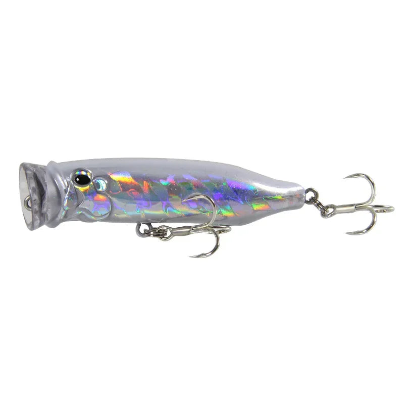 1pc Floating Popper Wobbler Fishing Lure Crankbait Artificial Bait Poper Carp Fishing Bait Artificial Bait