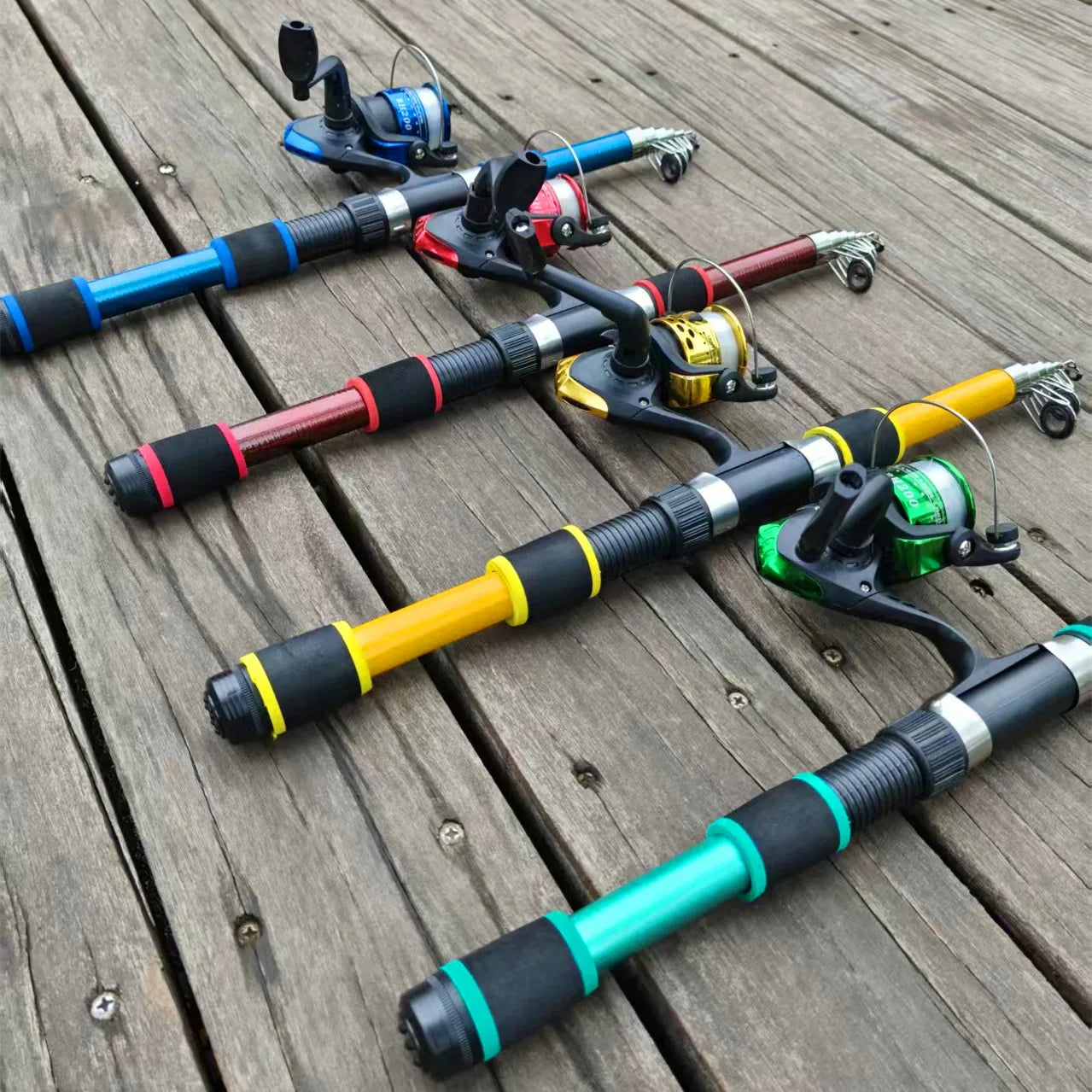 Telescopic Fishing Rod Combo - 6’-7’