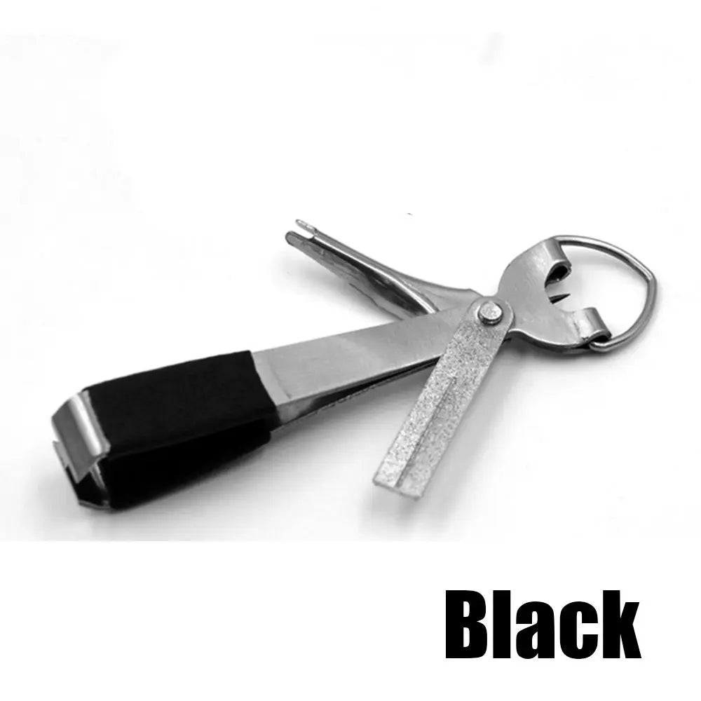 Fast Tie Nail Knotter  Line Cutter Clipper Nipper Hook Fishing Tackle Gear Fishing Quick Knot Tool Sharpener Fly Tying Tool