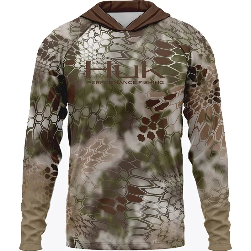 Huk UPF 50+ Men’s Long Sleeve Fishiing Jersey