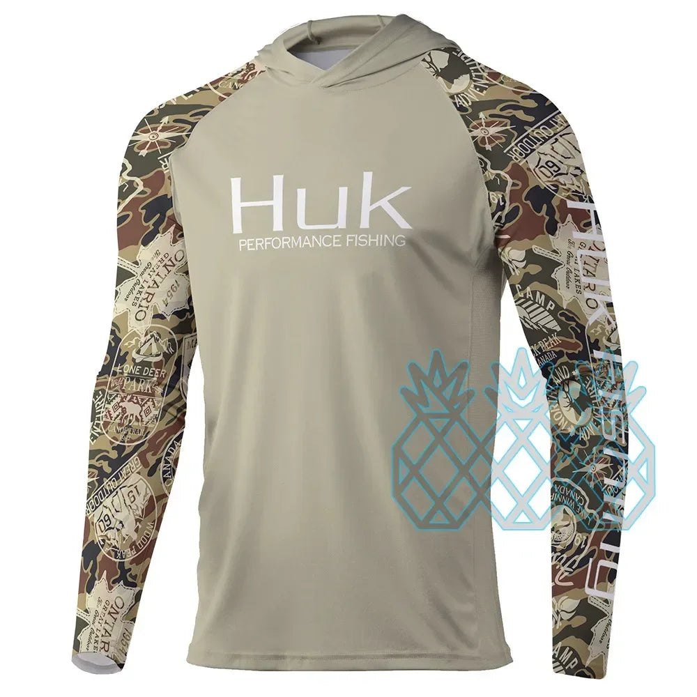 Huk UPF 50+ Long Sleeve Fishing Jersey