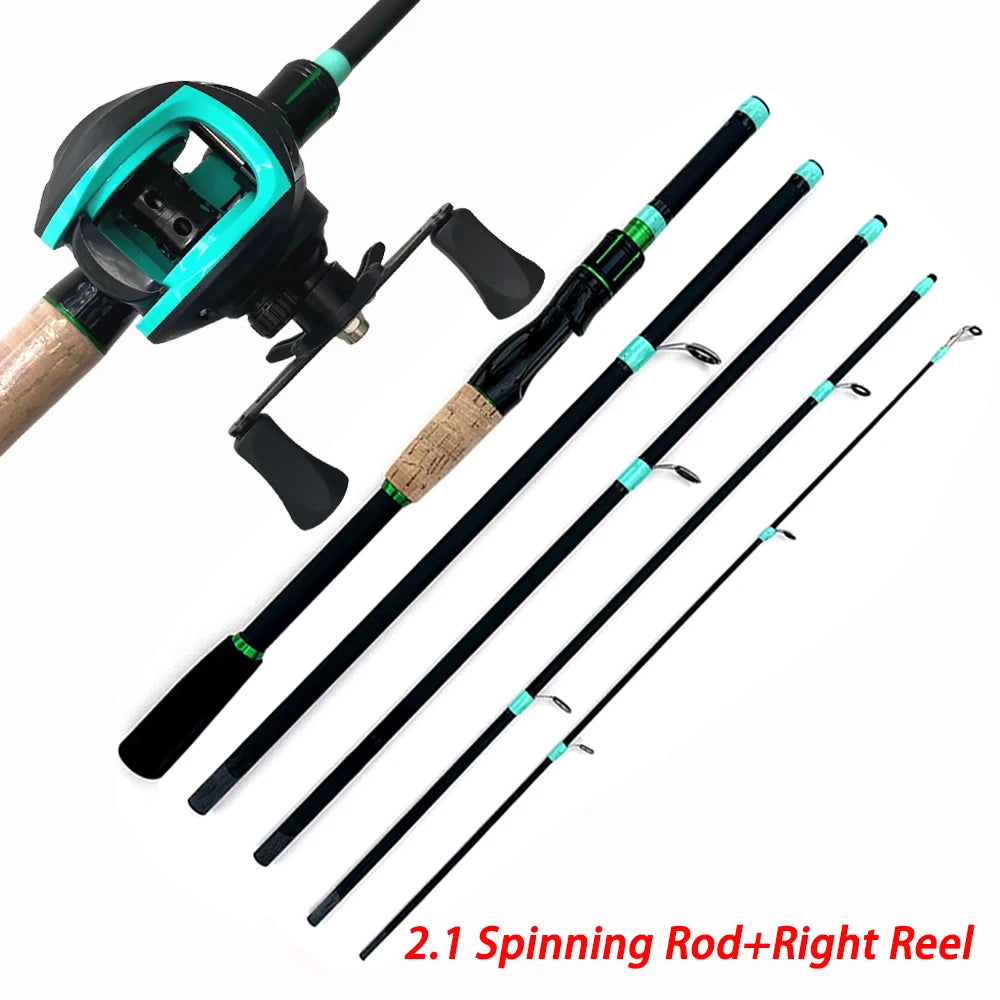 Ali Bait-Cast Combo 5-section