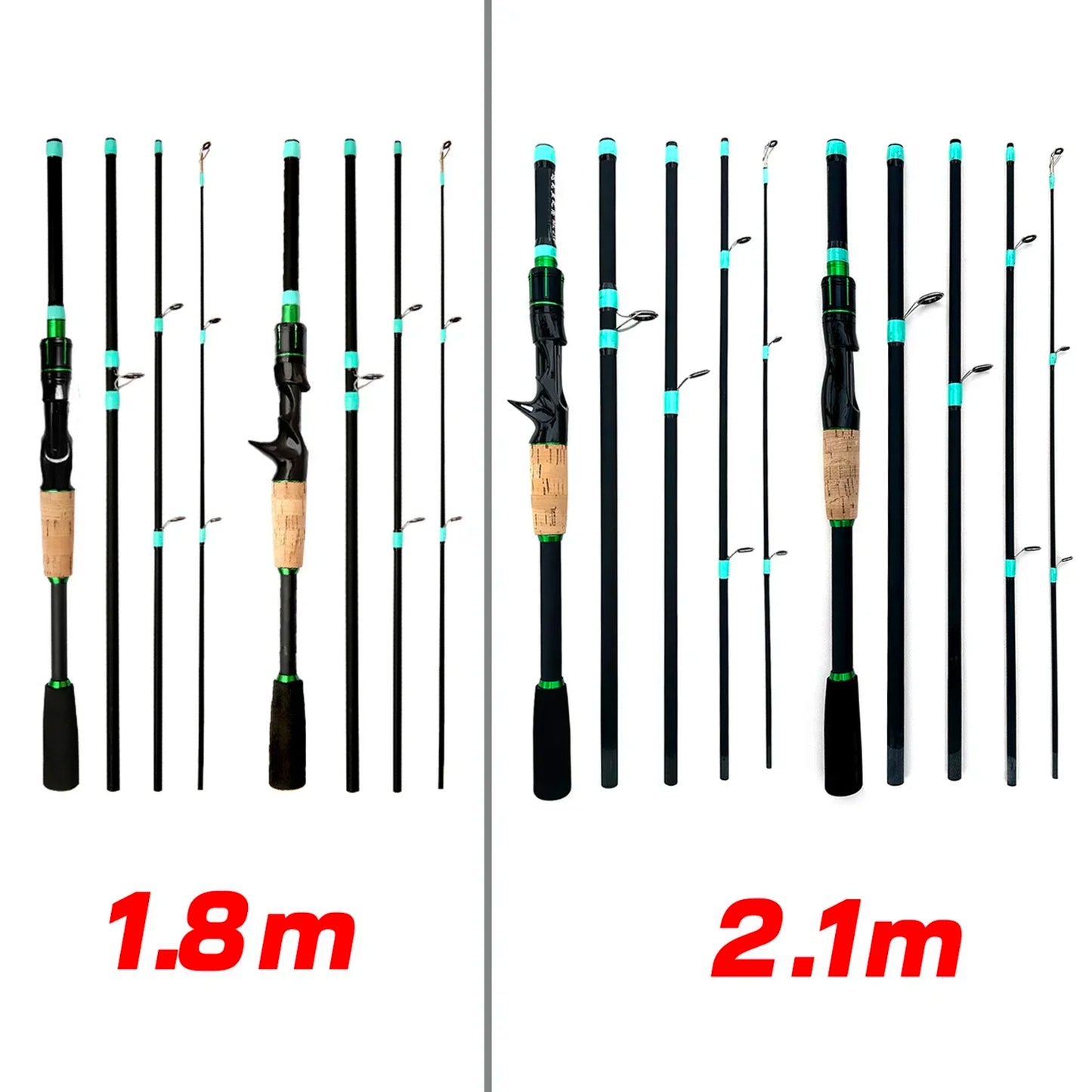 Ali Bait-Cast Combo 5-section