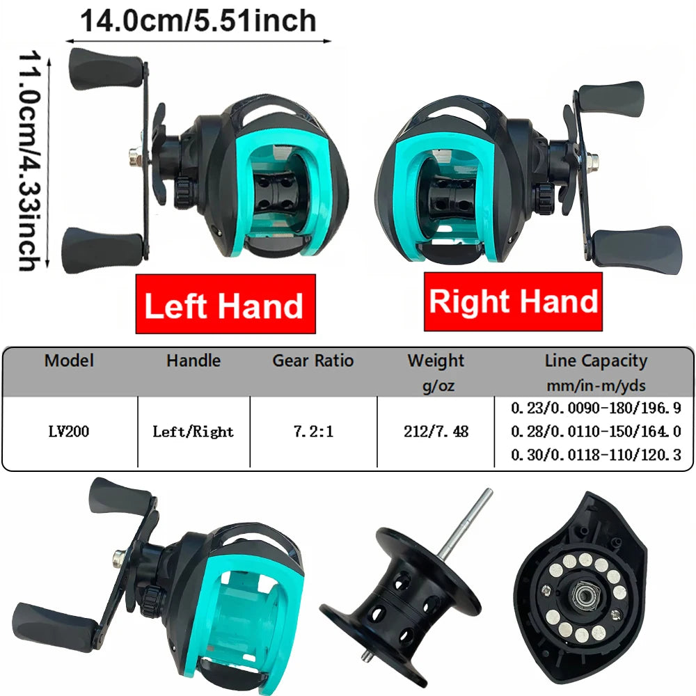 Ali Bait-Cast Combo 5-section