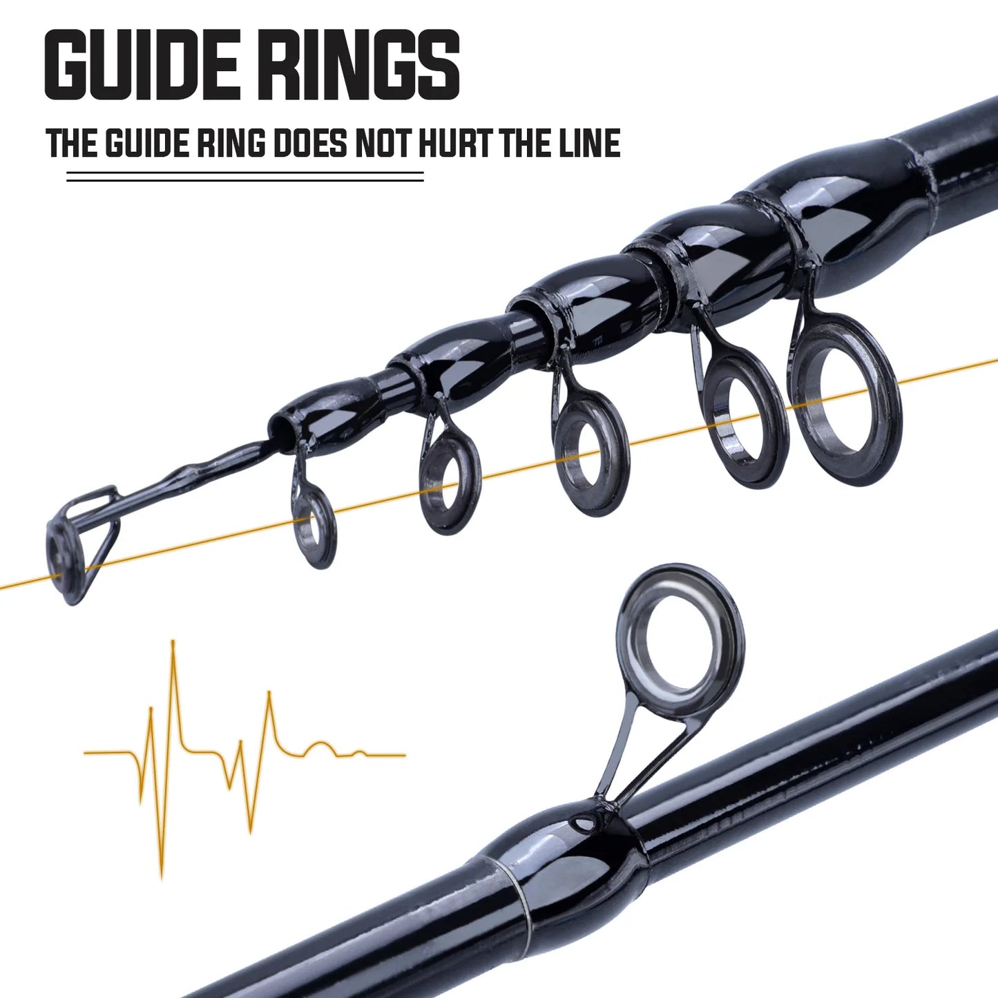 Sougaliyang Telescopic Bait-Cast Combo