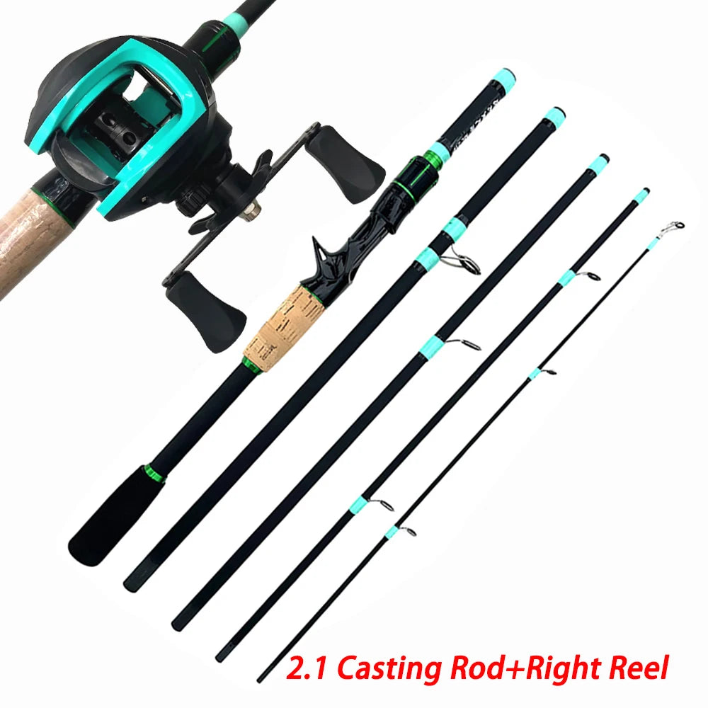 Ali Bait-Cast Combo 5-section