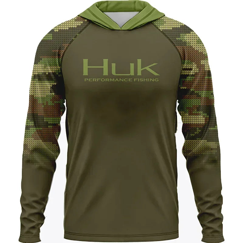 Huk UPF 50+ Men’s Long Sleeve Fishiing Jersey