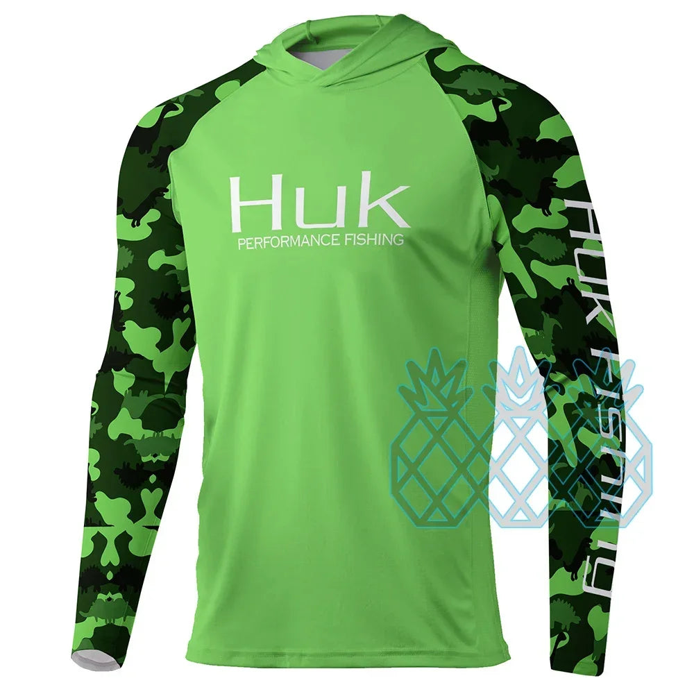 Huk UPF 50+ Long Sleeve Fishing Jersey