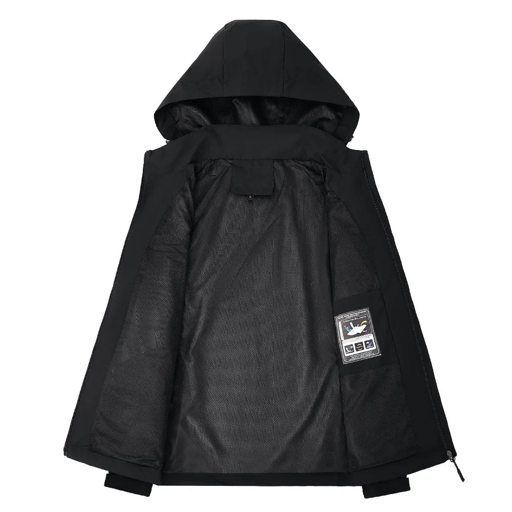 Unisex Waterproof Rain Jacket | Hiking Camping Fishing