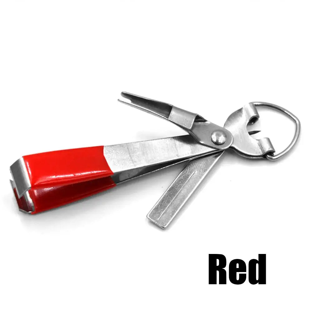 Fast Tie Nail Knotter  Line Cutter Clipper Nipper Hook Fishing Tackle Gear Fishing Quick Knot Tool Sharpener Fly Tying Tool