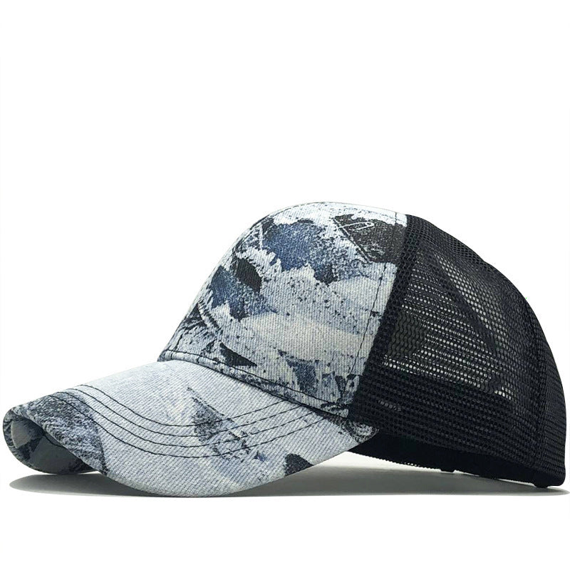 Camouflage Baseball Hat Duck Tongue