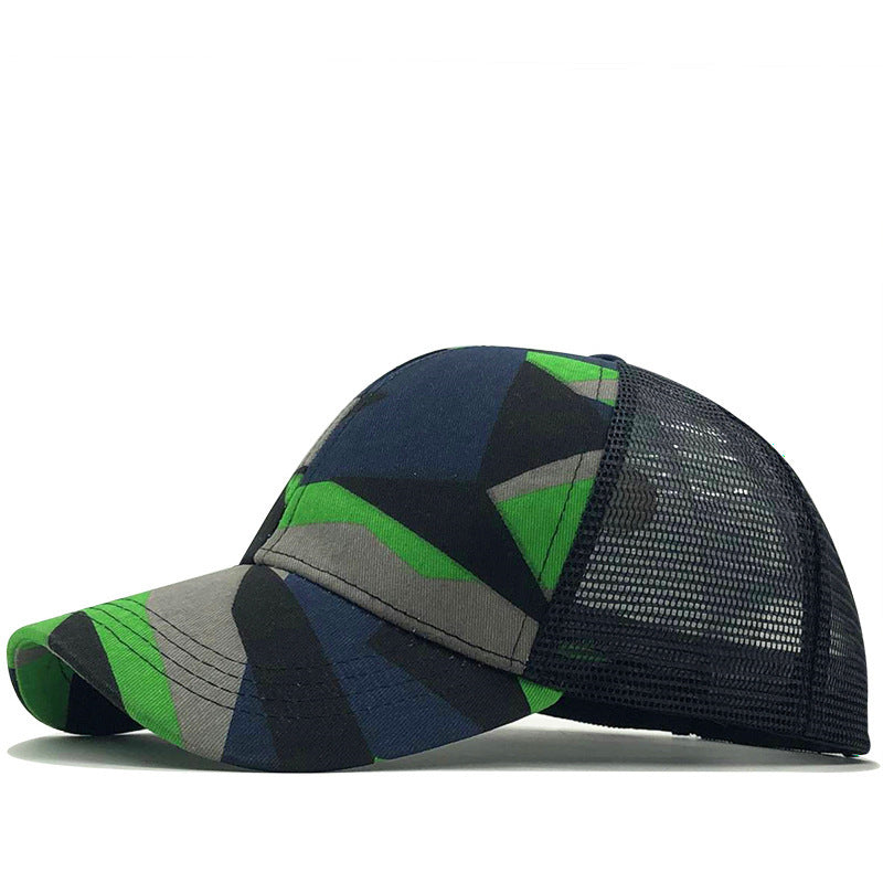 Camouflage Baseball Hat Duck Tongue