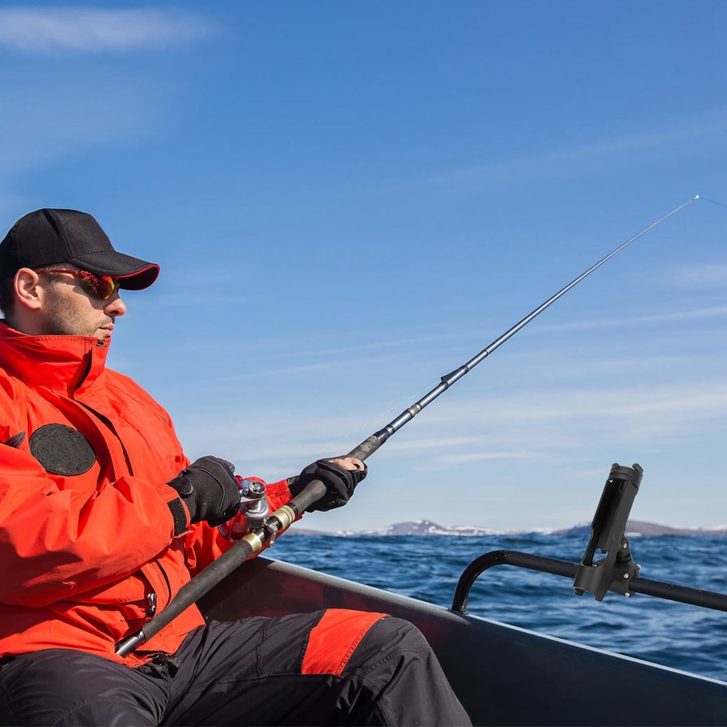1Pc Boat Fishing/Kayak Pole Rod Holder 360Degree